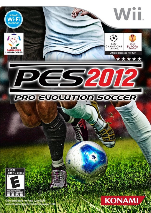 Pro Evolution Soccer 2012 box art for Wii